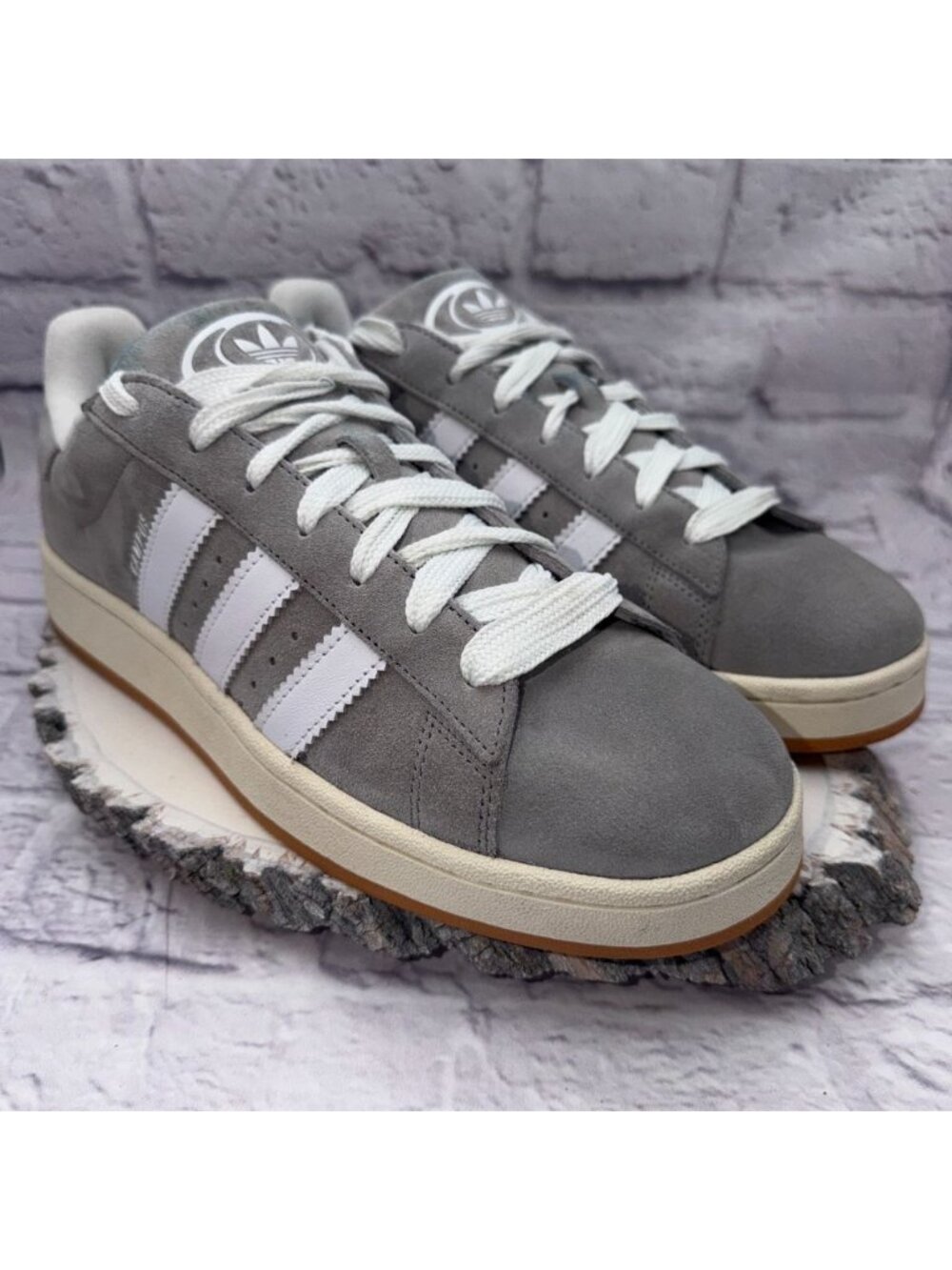 Adidas Campus 00s Grey White Suede Sneakers HQ8707 Mens Shoes Low Top Size 12